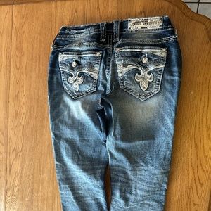 Rock revival jeans like new,only women 3-4 times, skinny’s,no holes.